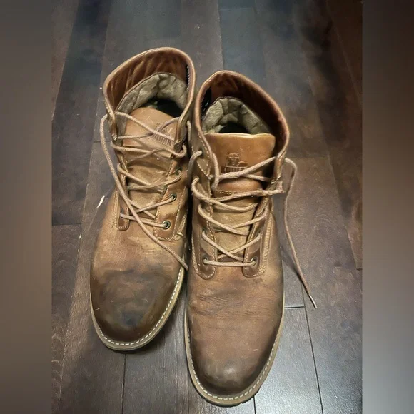 KODIAK Men's Brown Leather Boots by Kodiak size 10.5 - Picture 2 of 8